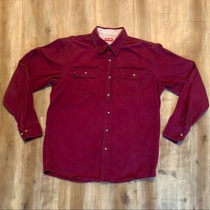 Wrangler Long Sleeve Button Up
